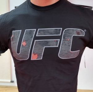 NWT UFC Tee Blood Design Size Medium 100% Cotton